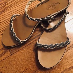 Valentino espadrille sandals, Size 7